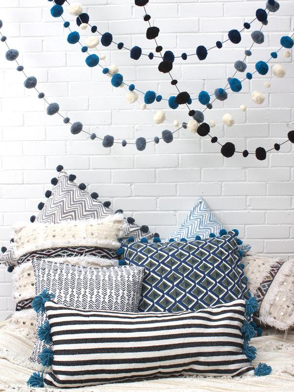 Bohemia Design Pom Pom Garland Teal