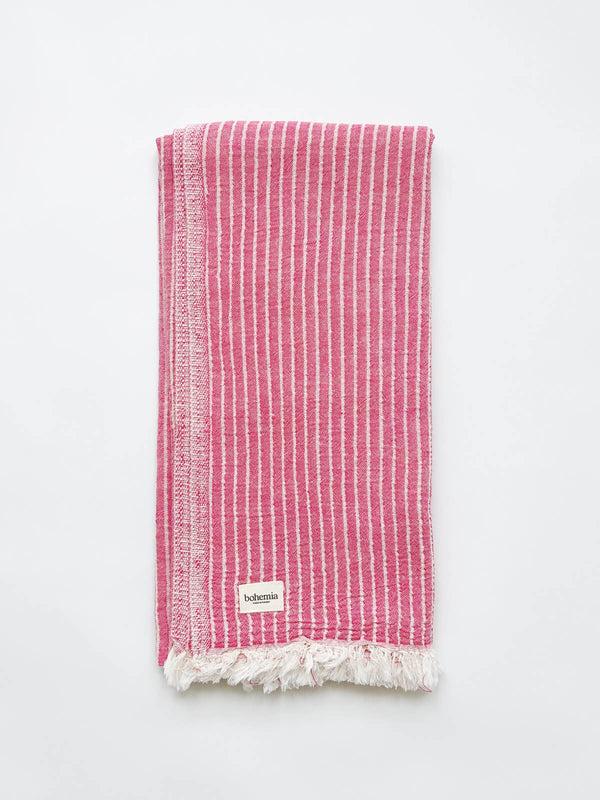 Bohemia Design Portobello Hammam Towel Flamingo