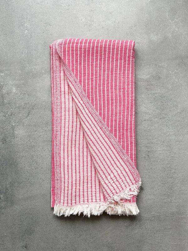 bohemia design Portobello Hammam Towel Flamingo