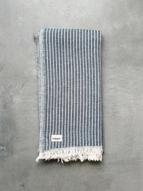 Bohemia Design Portobello Hammam Towel Indigo