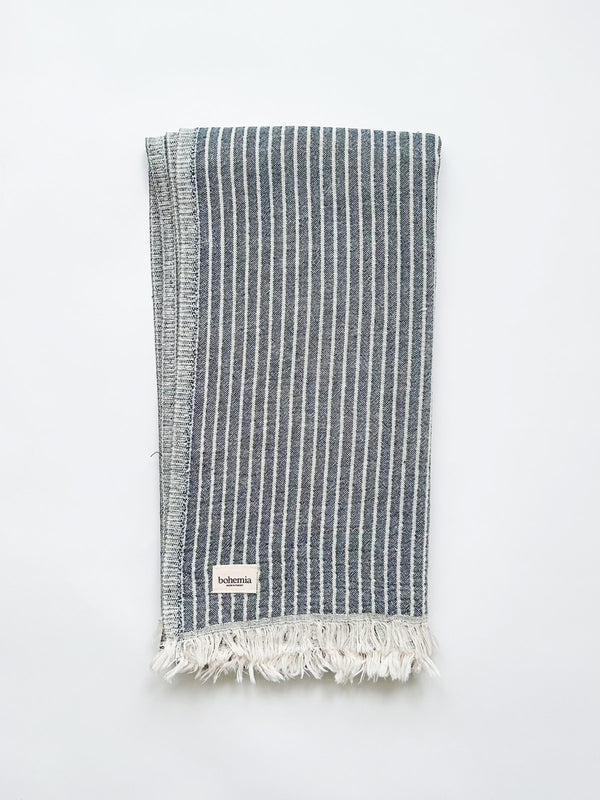 Bohemia Design Portobello Hammam Towel Indigo