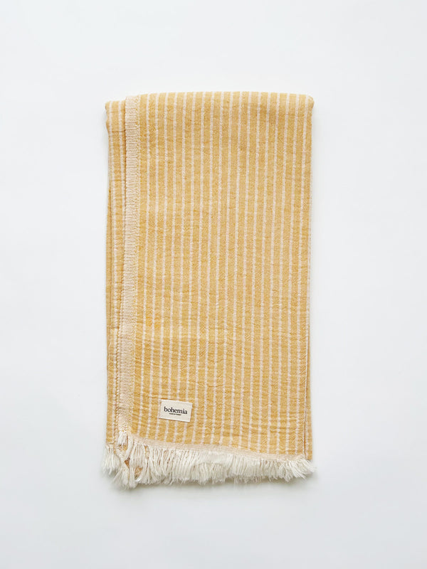 Bohemia Design Portobello Hammam Towel Mustard