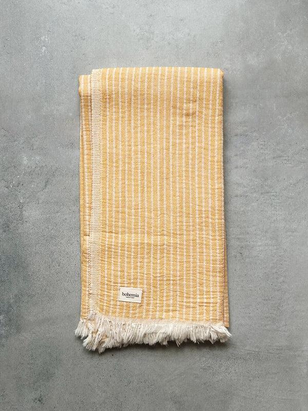 bohemia design Portobello Hammam Towel Mustard