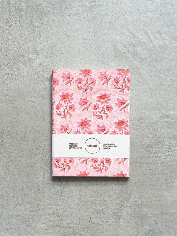 bohemia design Posie Notebook Vintage Pink