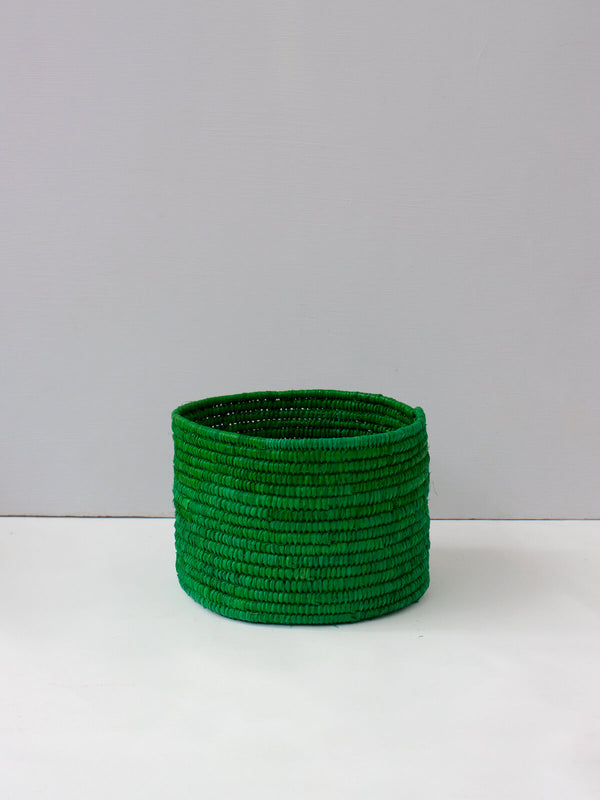 Bohemia Design Raffia Storage Pots Green