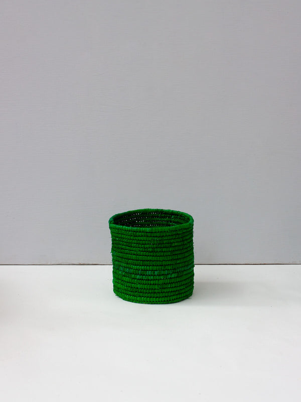 Bohemia Design Raffia Storage Pots Green