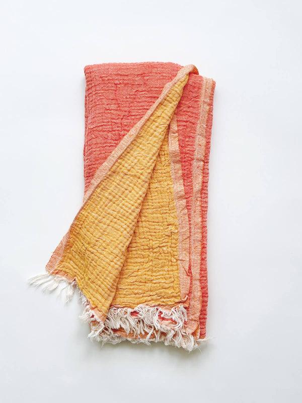 Bohemia Design Samos Hammam Towel Melon And Quince