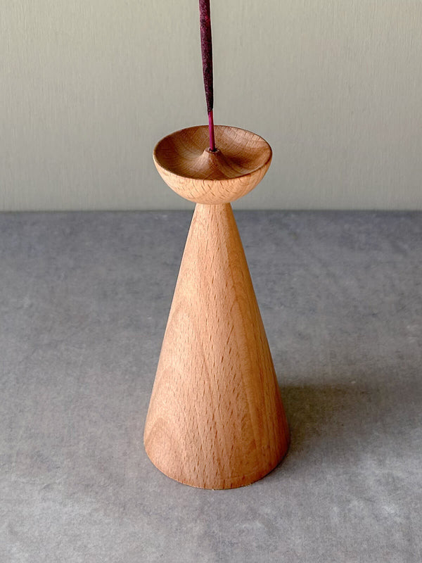 Bohemia Design Scottish Beech Incense Holder Cone