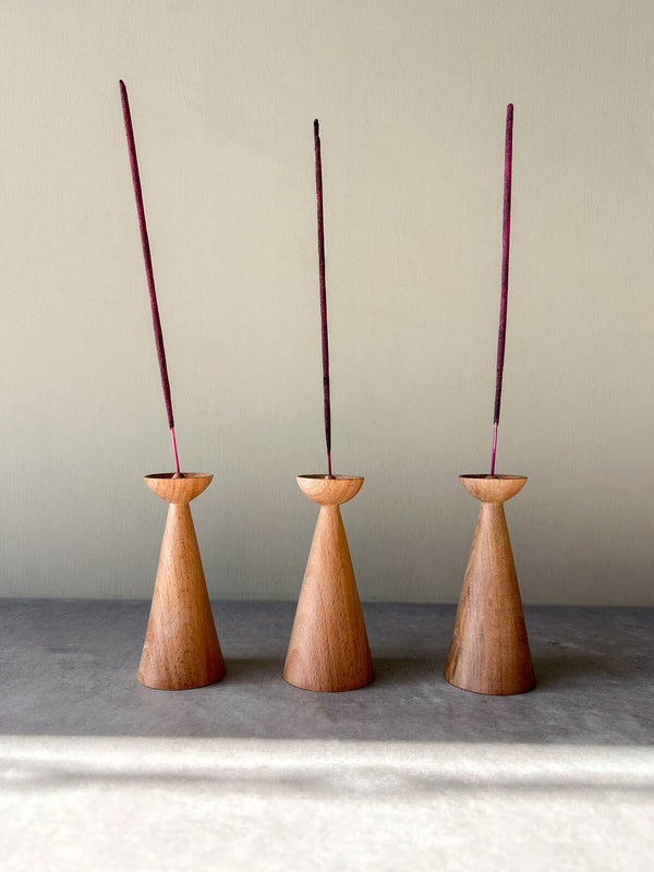 Bohemia Design Scottish Beech Incense Holder Cone