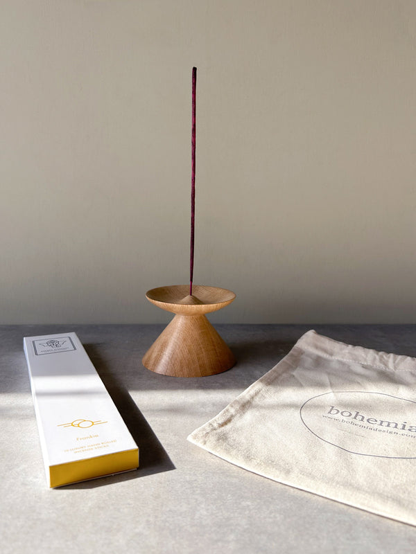 Bohemia Design Scottish Oak Incense Holder Solar