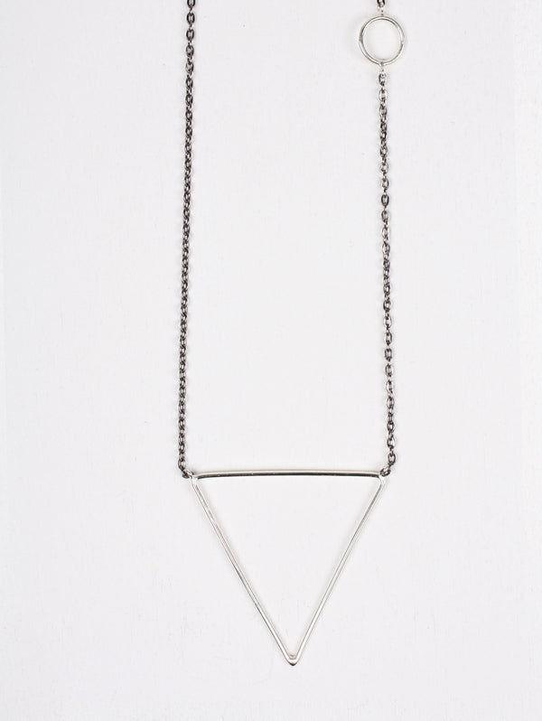 Bohemia Design Silver Pyramid Necklaces