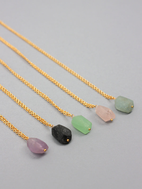 Bohemia Design Solo Stone Pendant Assorted Stones