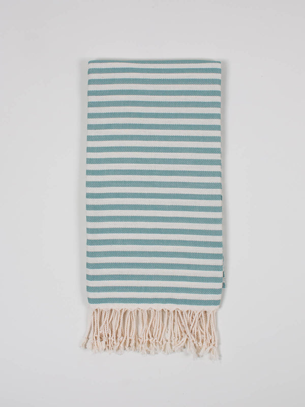 bohemia design Sorrento Hammam Towel Grey Green