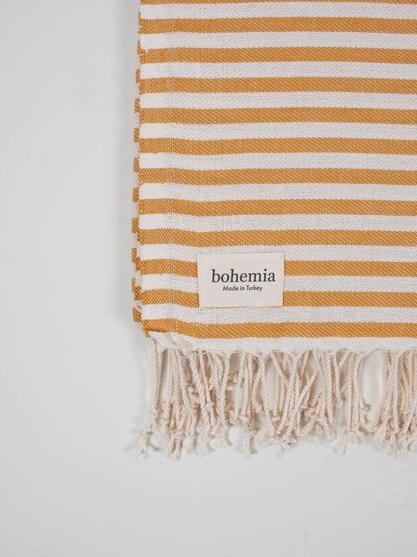 Bohemia Design Sorrento Hammam Towel Mustard