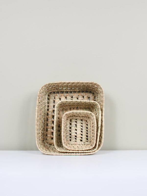 Bohemia Design Square Open Weave Storage Tray