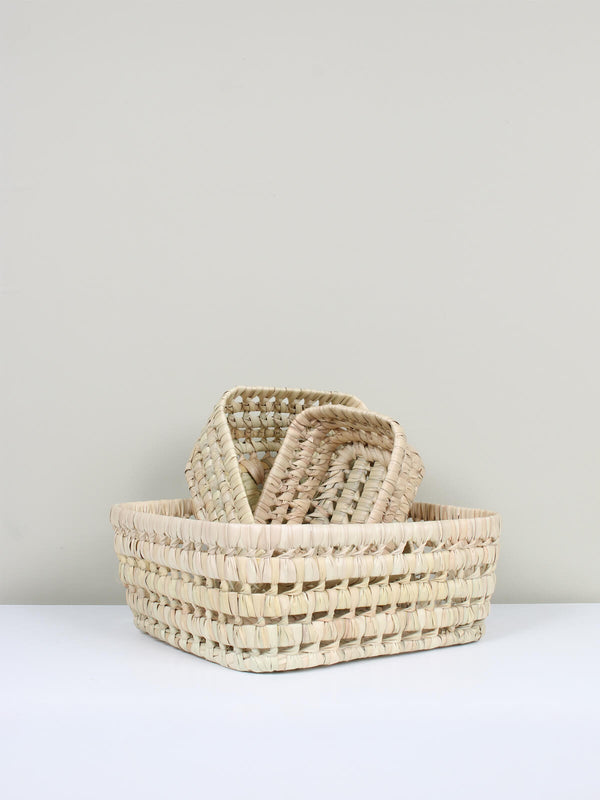Bohemia Design Square Open Weave Storage Tray