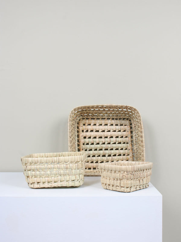 bohemia design Square Open Weave Storage Tray