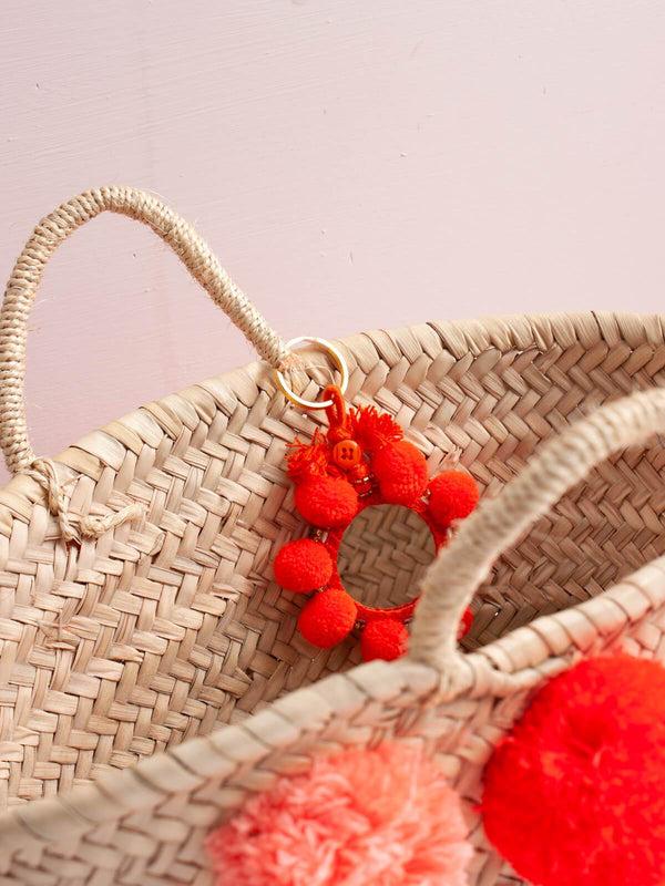 Bohemia Design Super Pom Pom Mirror Keyrings Mini