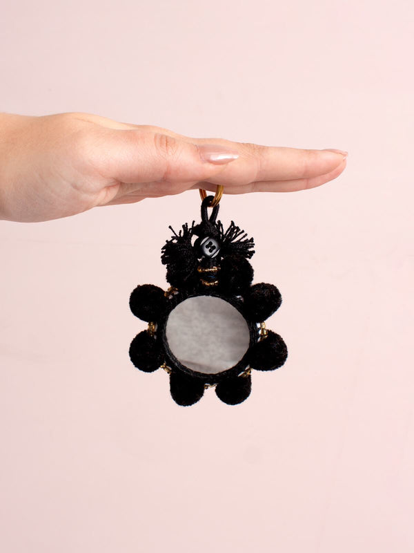 Bohemia Design Super Pom Pom Mirror Keyrings Mini