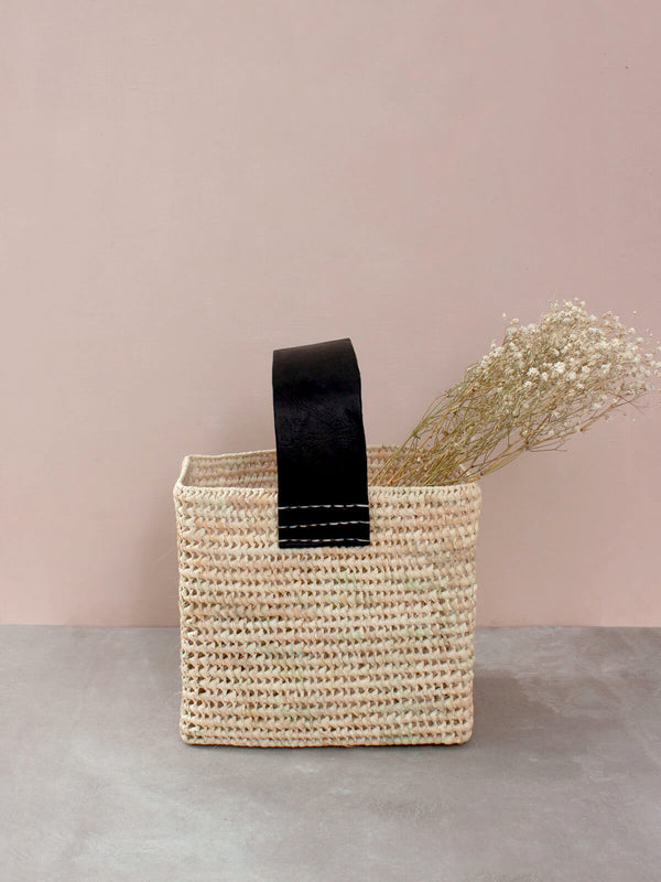 bohemia design Tall Forage Basket Black