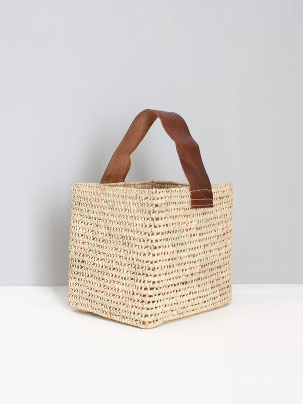 Bohemia Design Tall Forage Basket Tan