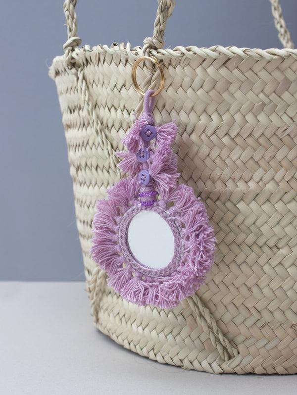 Bohemia Design Tassel Mirror Keyrings