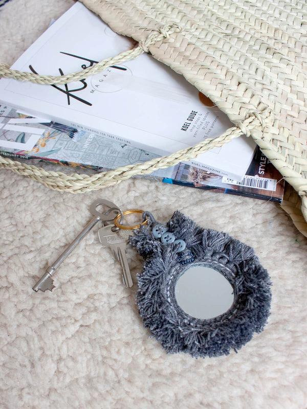 bohemia design Tassel Mirror Keyrings