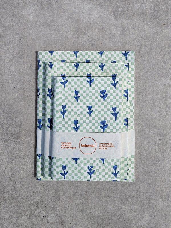 bohemia design Tulip Check Notebook (3 Sizes)