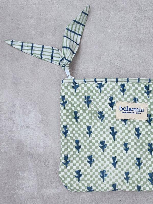 Bohemia Design Tulip Check Zip Pouch Large
