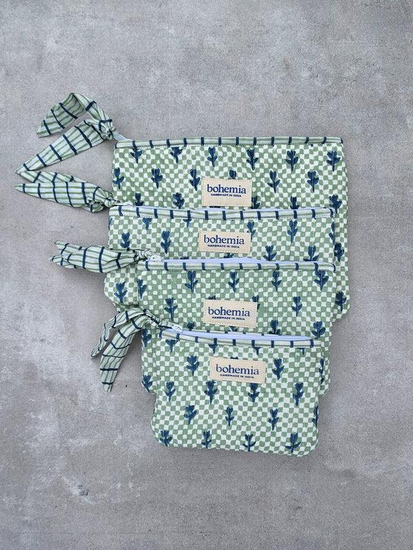 Bohemia Design Tulip Check Zip Pouch Large