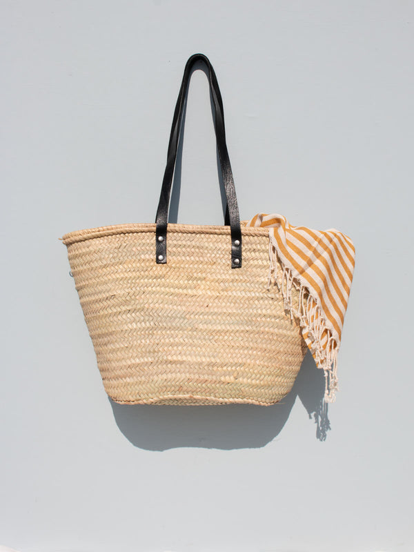 Bohemia Design Valencia Shopper Basket Black