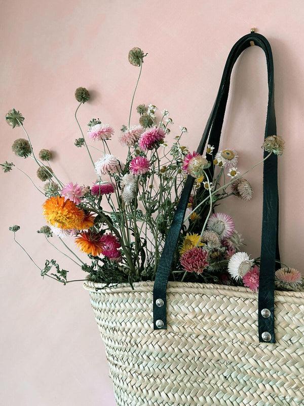 Bohemia Design Valencia Shopper Basket Black