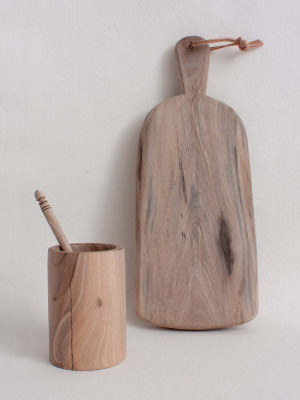 Bohemia Design Walnut Wood Honey Dipper Set