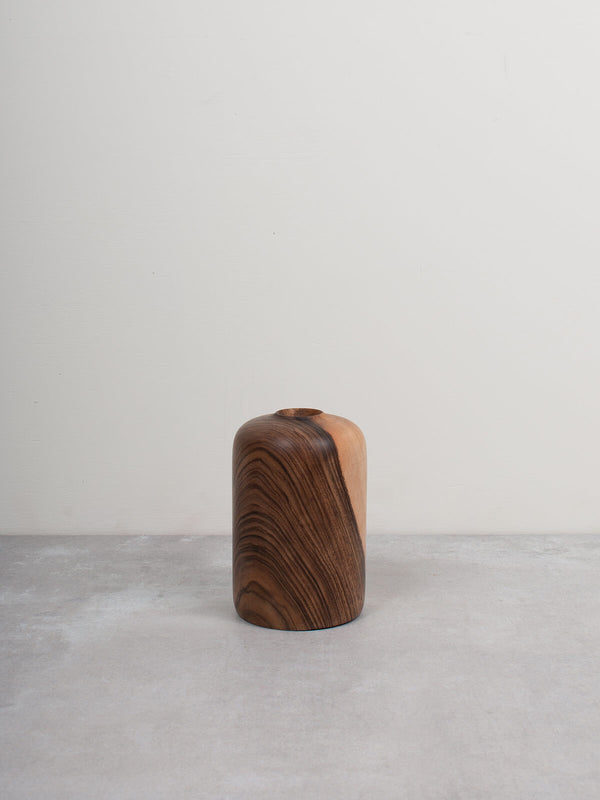 Bohemia Design Walnut Wood Mini Vase Patti