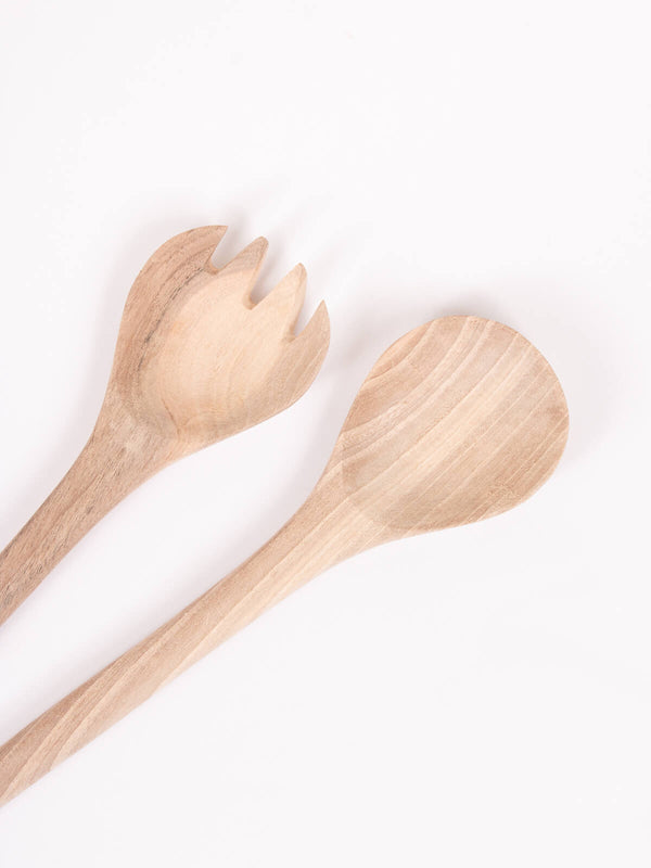 Bohemia Design Walnut Wood Salad Servers