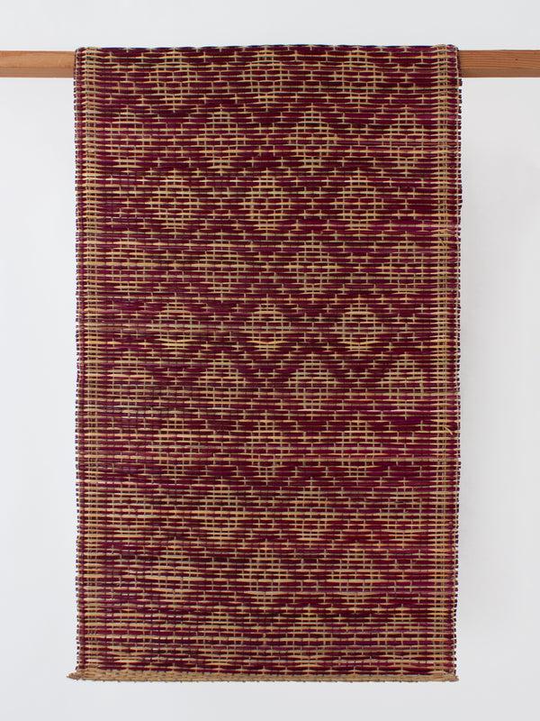 bohemia design Woven Moroccan Mat Berry