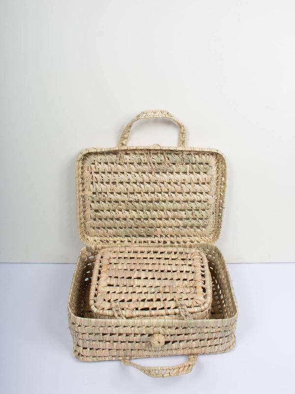 Bohemia Design Woven Suitcase