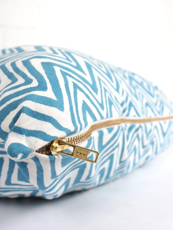 Bohemia Design Zig Zag Cushion Cover Teal