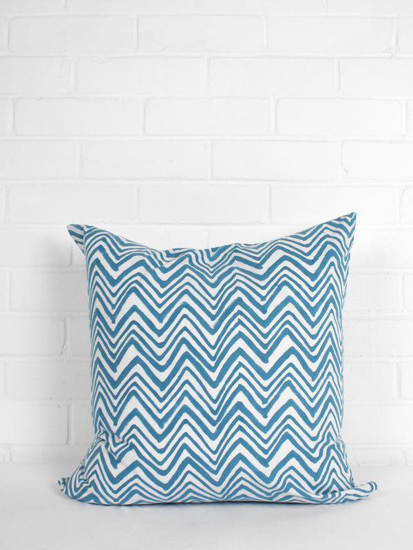 Bohemia Design Zig Zag Cushion Cover Teal