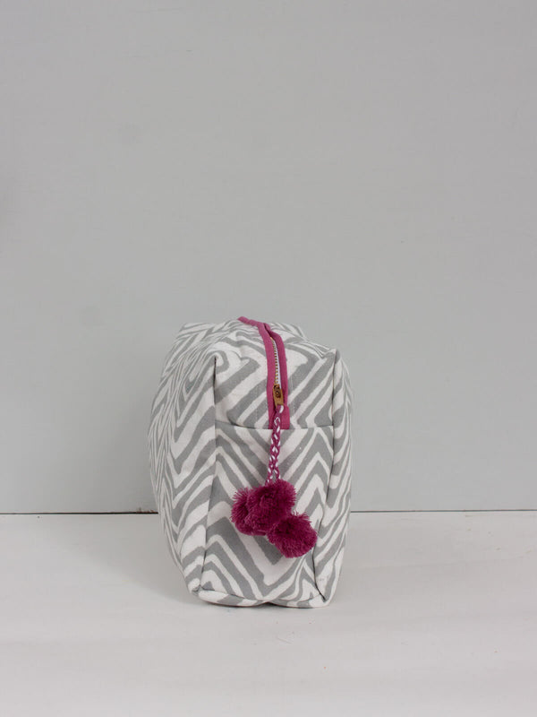 Bohemia Design Zig Zag Washbag Grey
