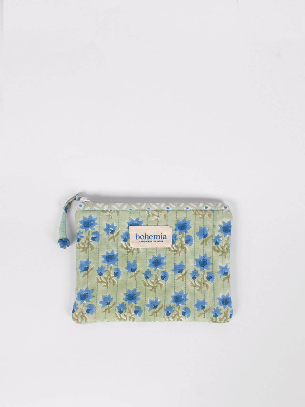Bohemia Design Zip Pouches Set Of 4 Sage