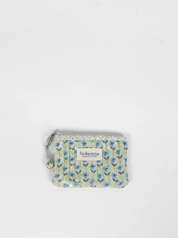 Bohemia Design Zip Pouches Set Of 4 Sage