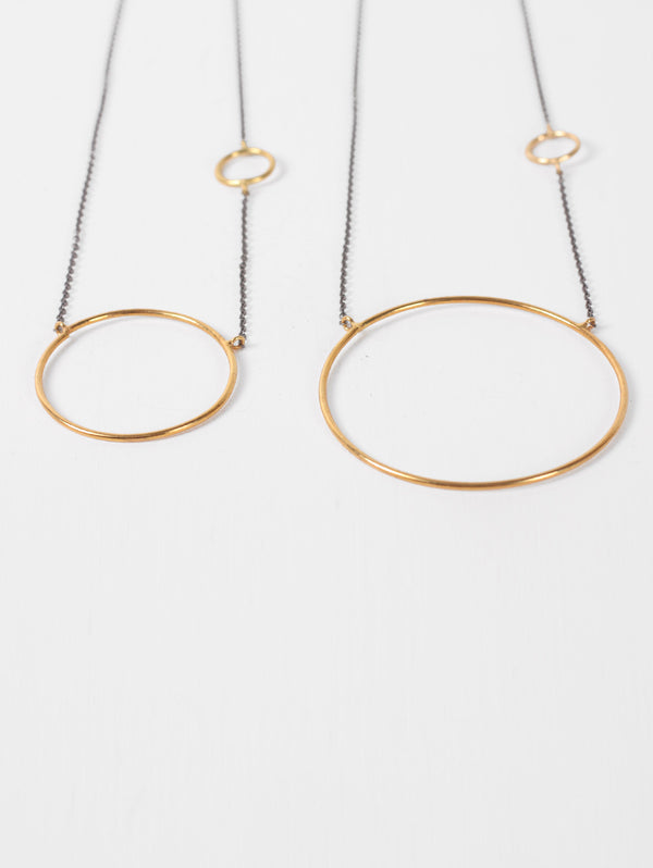 Bohemia Design Gold Juno Necklaces With Oxidised Chain