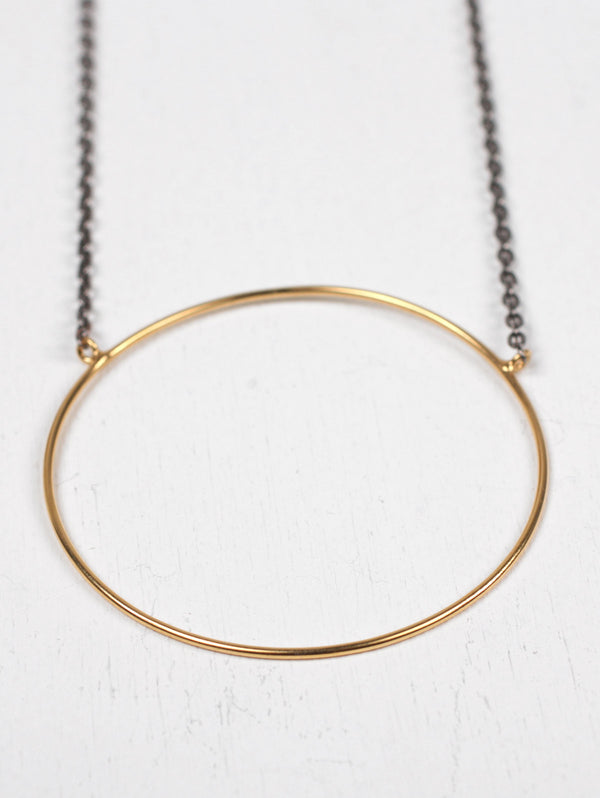 Bohemia Design Gold Juno Necklaces With Oxidised Chain