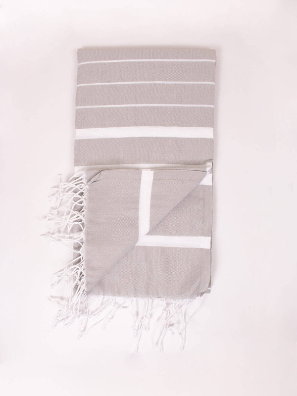 Bohemia Design Ibiza Summer Hammam Towel Pearl Grey