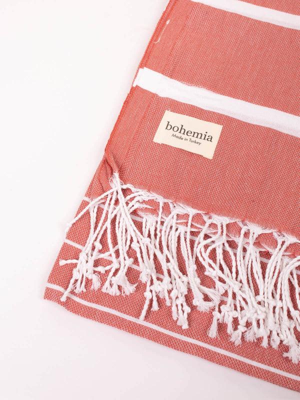 Bohemia Design Ibiza Summer Hammam Towel Terracotta