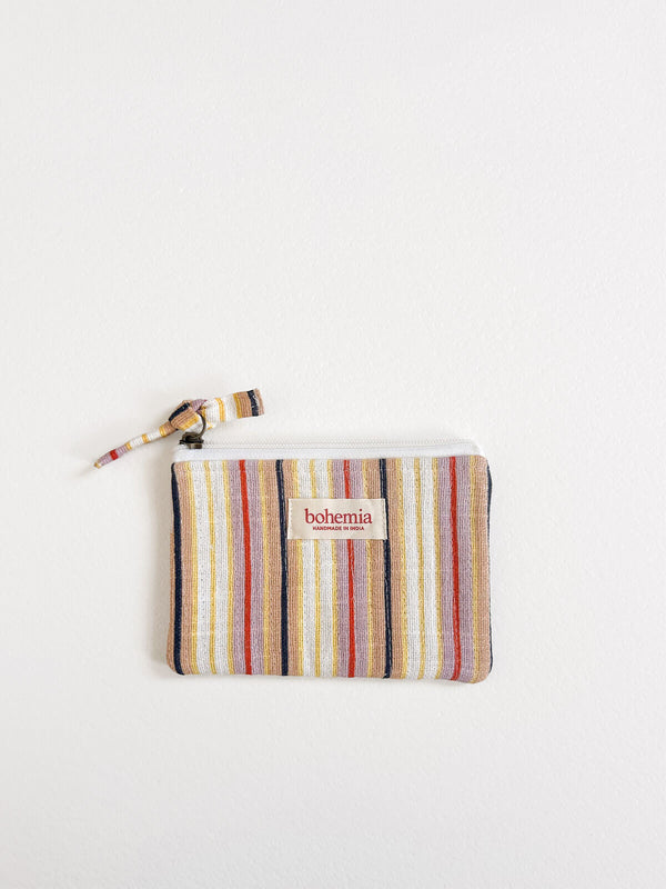 Bohemia Design Jaipur Stripe Coin Purse Tutti Frutti