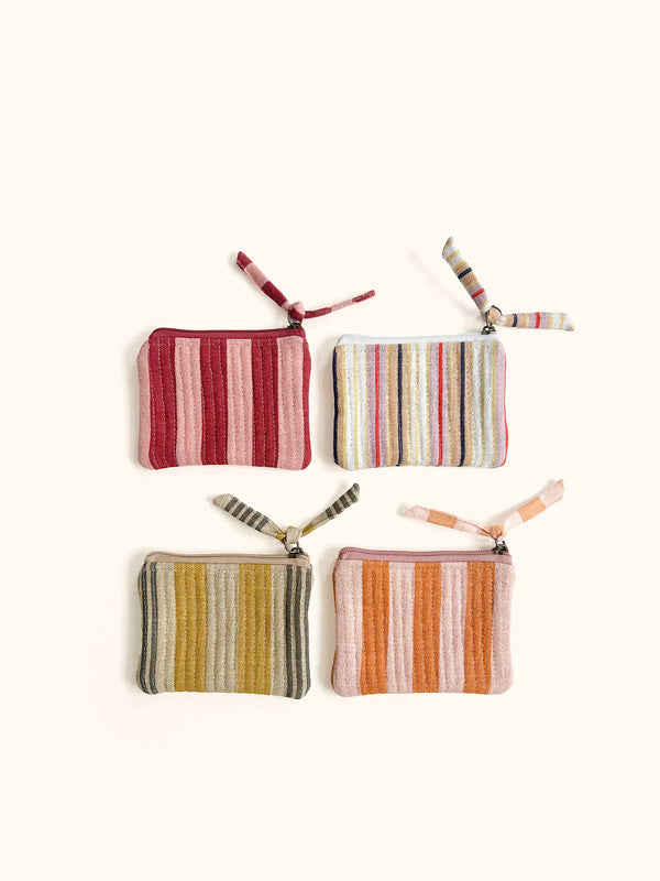 Bohemia Design Jaipur Stripe Coin Purse Tutti Frutti