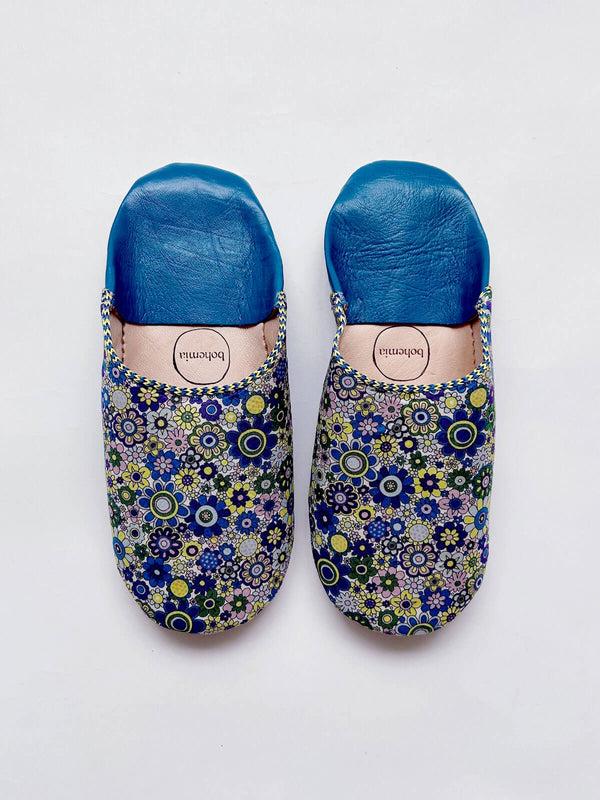 Bohemia Design Liberty Print Babouche Slippers Paradise Petals
