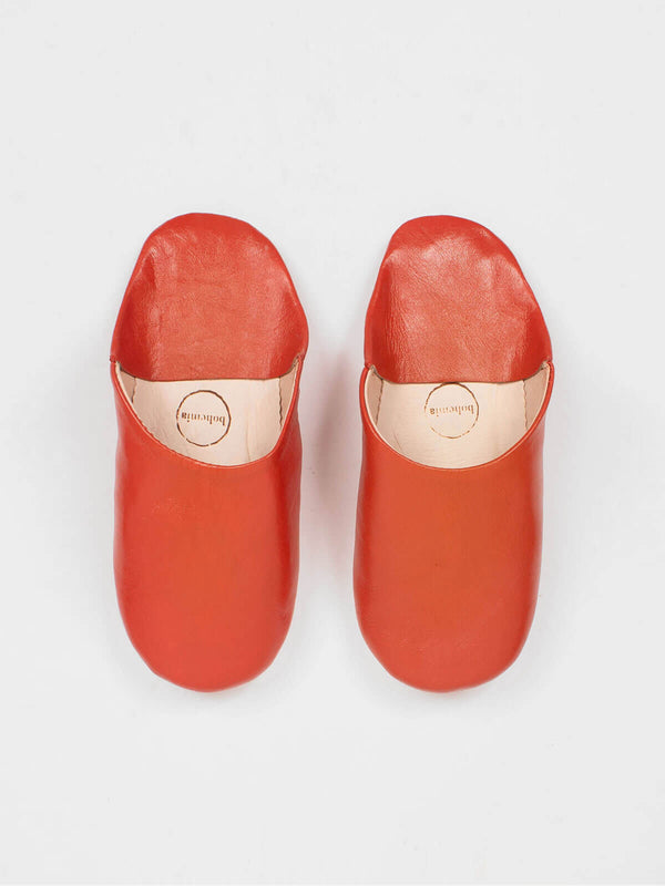 bohemia design Moroccan Babouche Basic Slippers Burnt Orange